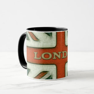 London UK flagga Mugg