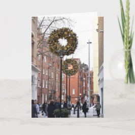 London UK Photogratography Jul Shoppers Wreaths Kort