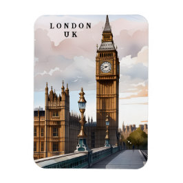 London UK RESArt vintage Magnet