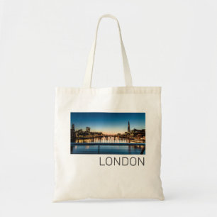 London Uk Skyline Förenade kungariket England Souv Tygkasse