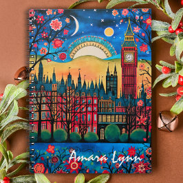 London Underbar Britain Anteckningsbok