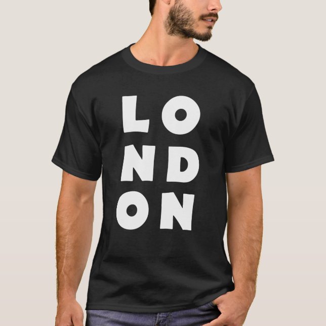 London Underbar Britain T Shirt (Framsida)