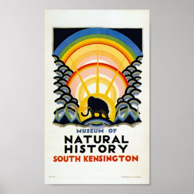 London Underground 1908-1933 Poster (Framsidan)