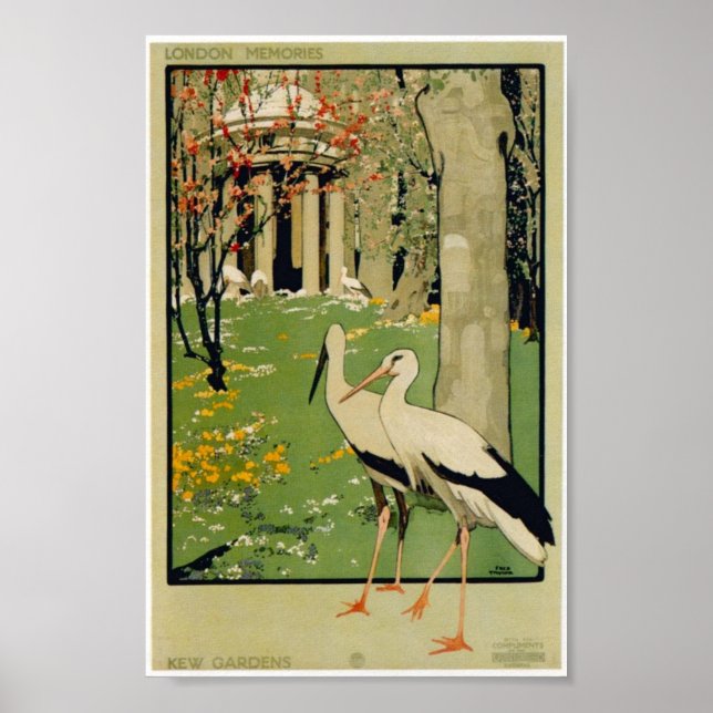 London Underground 1908-1933 Poster (Framsidan)