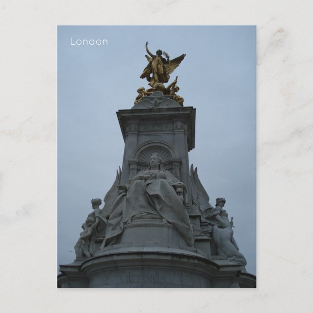 London - Victoria Memorial Helg Vykort (Framsida)
