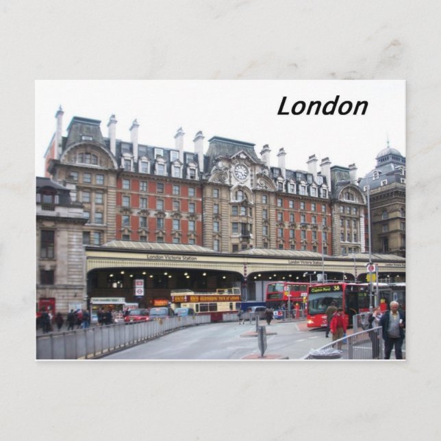 London—Victoria—station—[kan.k].JPG Vykort (Framsida)