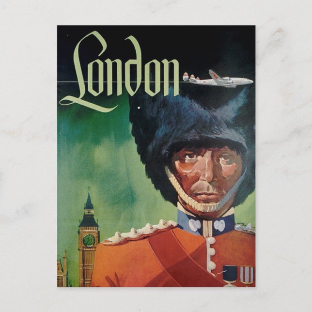 London Vintage resor Vykort (Framsida)