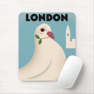 London Vintage stil reseaffisch. Musmatta
