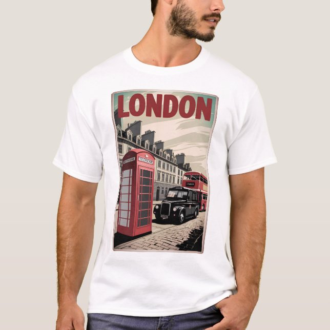 London vintage t shirt (Framsida)