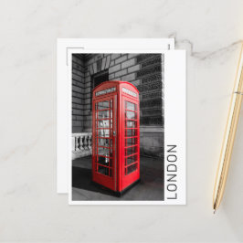London Vintage Telefon Box UK Retro Telefon Helg Vykort
