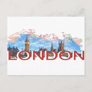 London Vintage Vykort