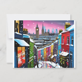 London, vintertid - julkort 005 vykort