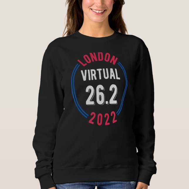 London Virtuell 2022 Marathon T Shirt (Framsida)