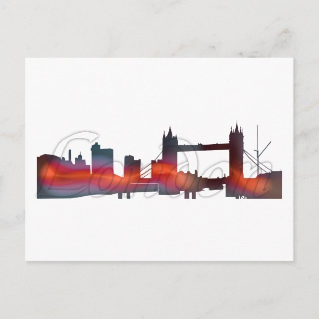 London vykort (Framsida)