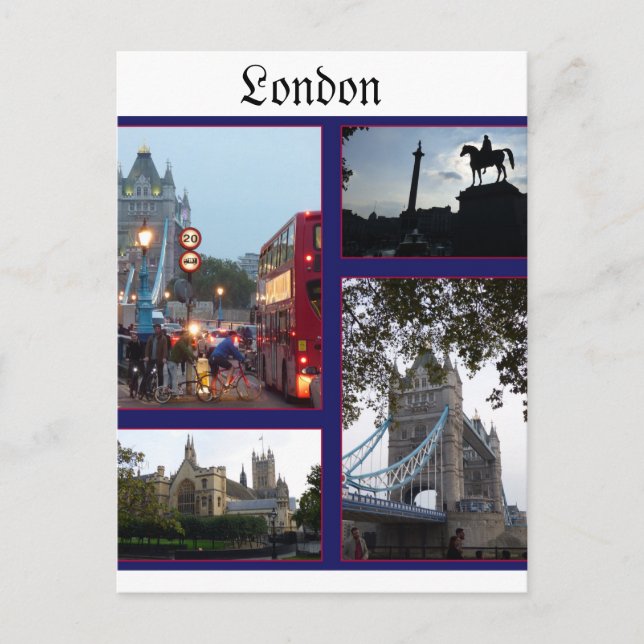 London Vykort (Framsida)