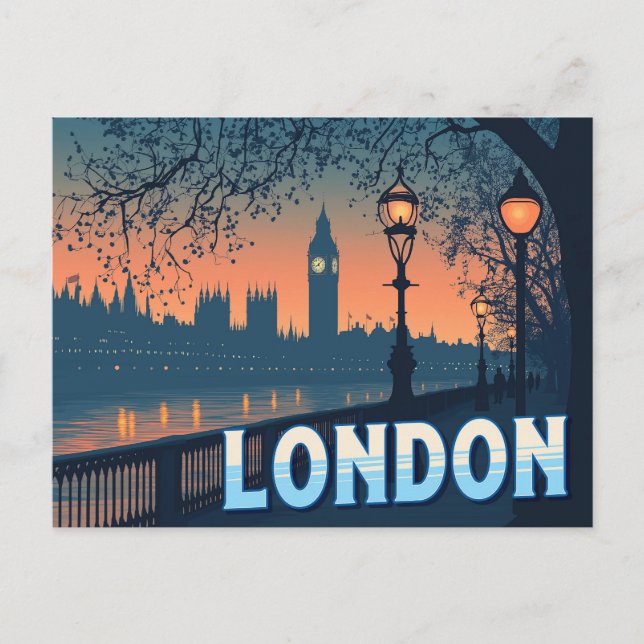 London Vykort (Framsida)