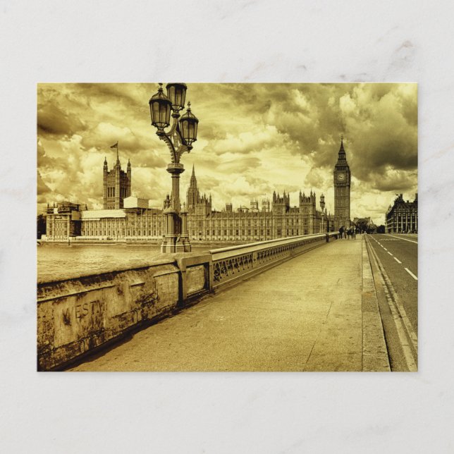 London Vykort (Framsida)