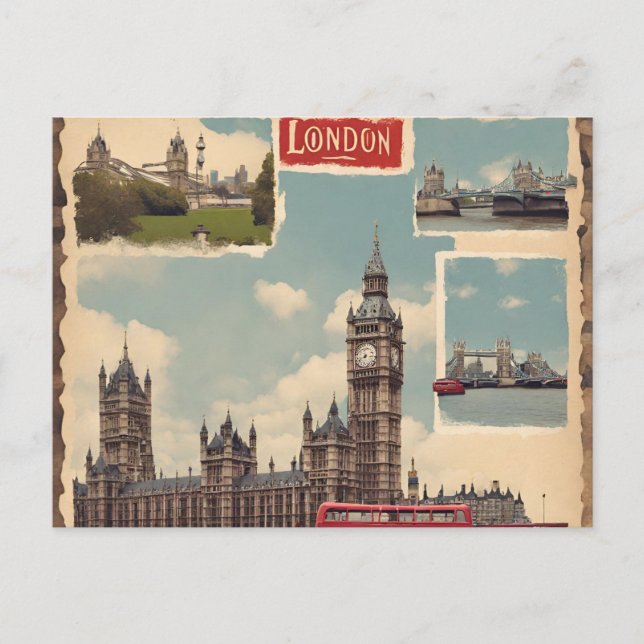London vykort (3) (Framsida)