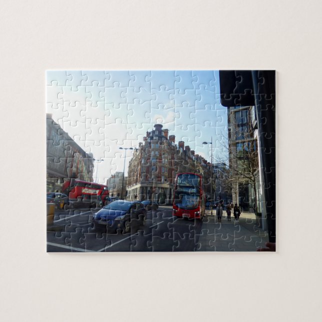 London Vykort Pussel (Horisontell)