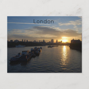London Vykort vid soluppgång