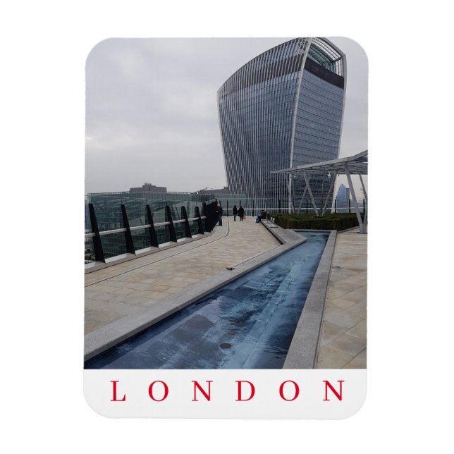 London Walkie Talkie fridge magnet (Vertikal)