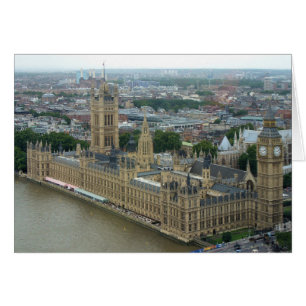 London Westminster Hälsningskort
