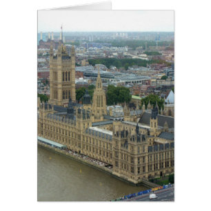 London Westminster Hälsningskort