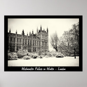 London - Westminster i Winter No.1 (Poster) Poster