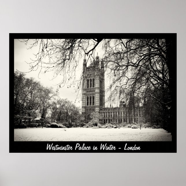London - Westminster in Winter No.2 (Poster) Poster (Framsidan)
