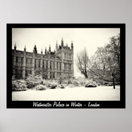 London - Westminster på vintern nr 1 (Affisch) Poster