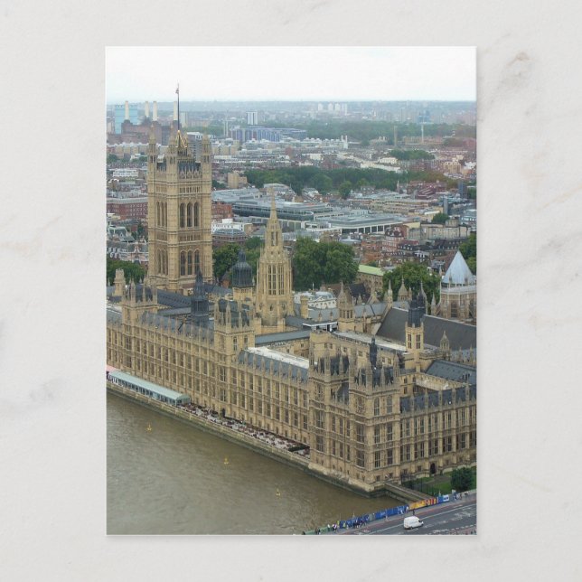 London Westminster Vykort (Framsida)