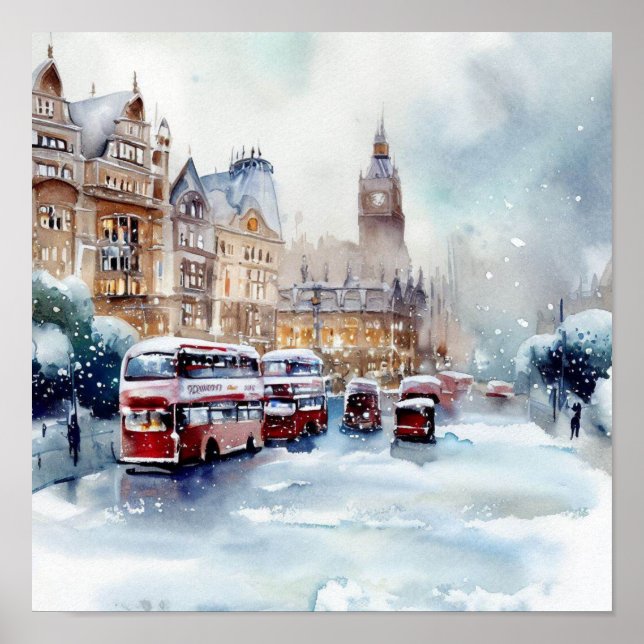 London-Winter Wonderland (B) Poster (Framsidan)
