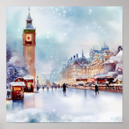 London-Winter Wonderland (D) Poster