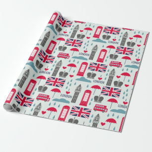 London Wrapping Papper Presentpapper