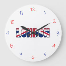 Londonbokstäver med Union Jack