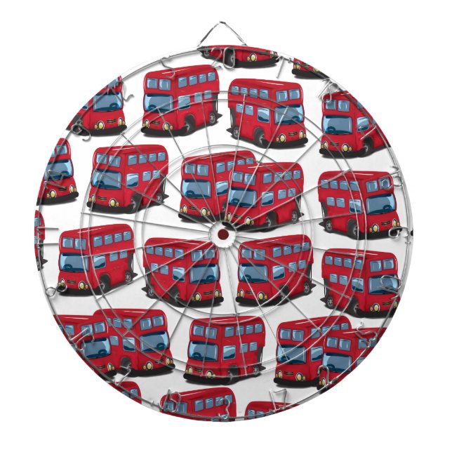 Londonbuss Darttavla (Framsidan)