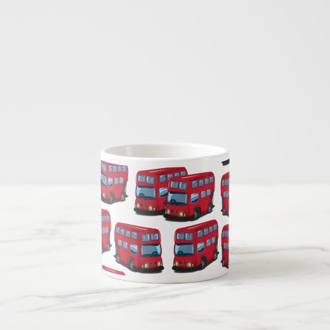 Londonbuss Espressomugg (Framsidan)