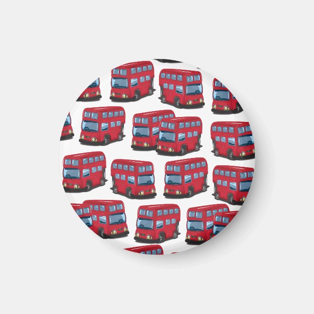 Londonbuss Magnet (Framsidan)