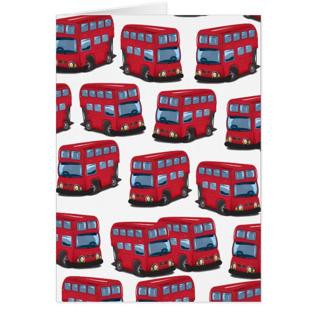 Londonbuss OBS Kort (Framsidan)