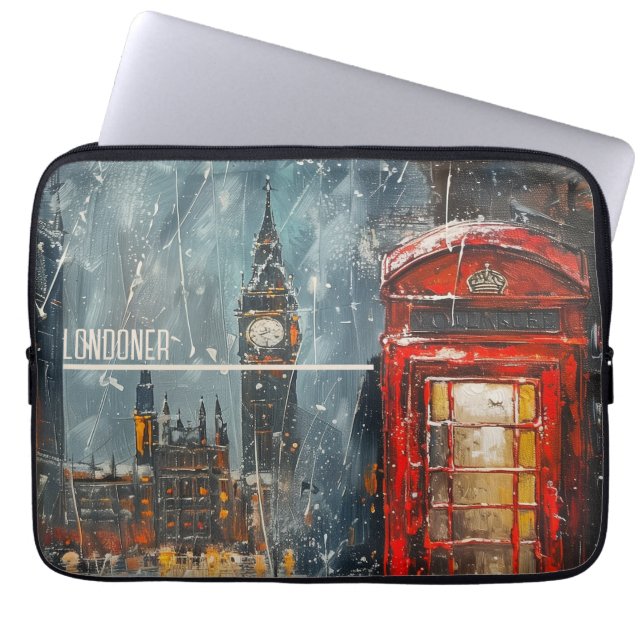 Londoner Laptop Fodral (Framsidan)