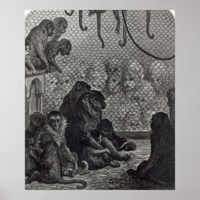 London'Monkey Poster (Framsidan)