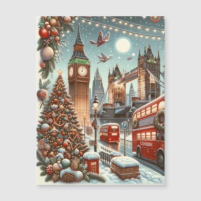 Londons festliga prakt - Livlig julkör (Framsida)