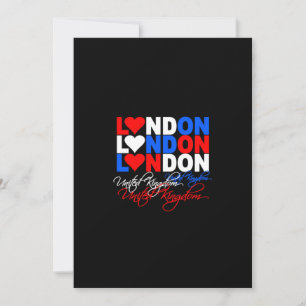 Londons inbjudan - välj stil och anpassa!