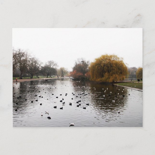 LONDON's parker Vykort (Framsida)