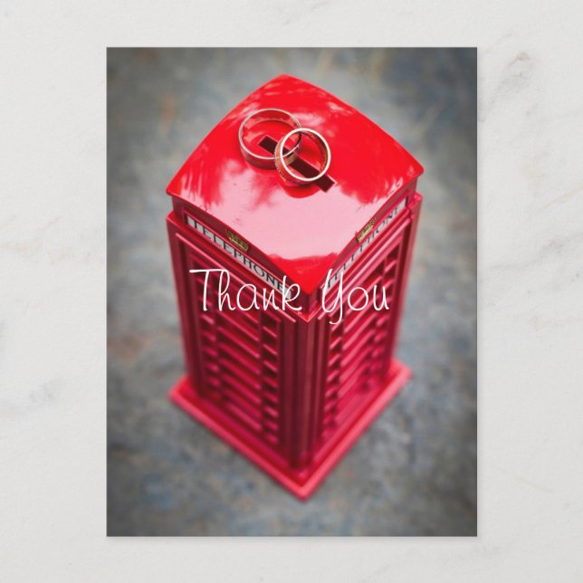 Londons ThBäste Bröllop lägg till ditt foto Tack Vykort (Framsida)