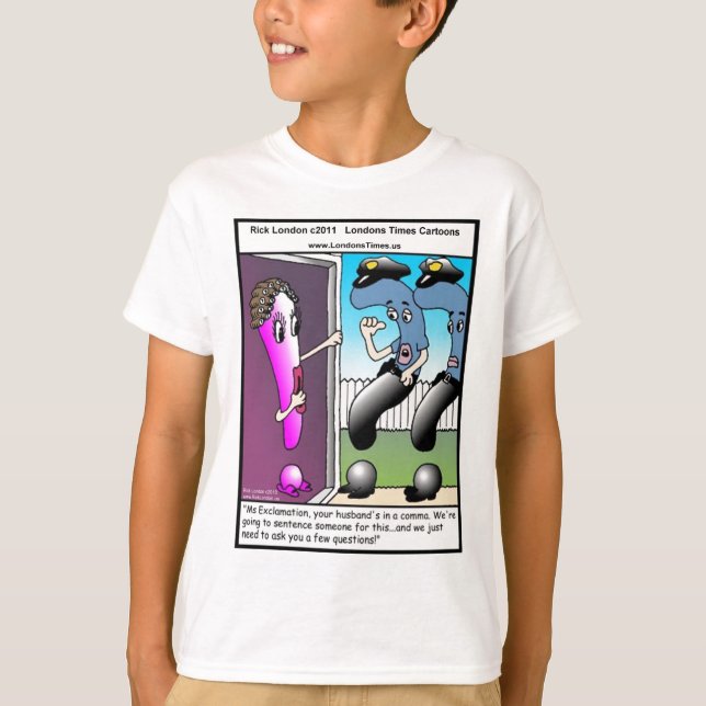 Londons Times Cartoon T-shirts (Framsida)