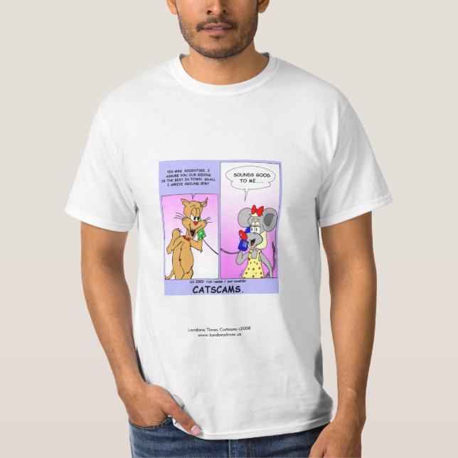 Londons Times Cartoon T-shirts (Framsida)