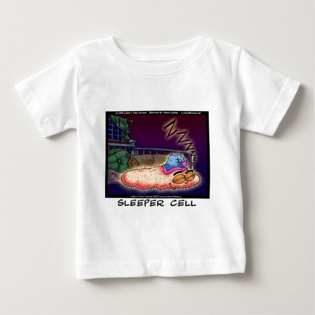 Londons Times Cartoon Tees blir T-shirt (Framsida)