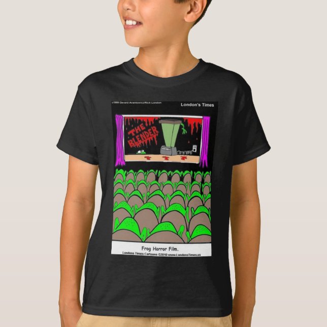 Londons Times Cartoon Tees blir T Shirt (Framsida)