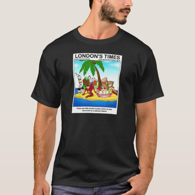 Londons Times Cartoon Tees blir Tröja (Framsida)